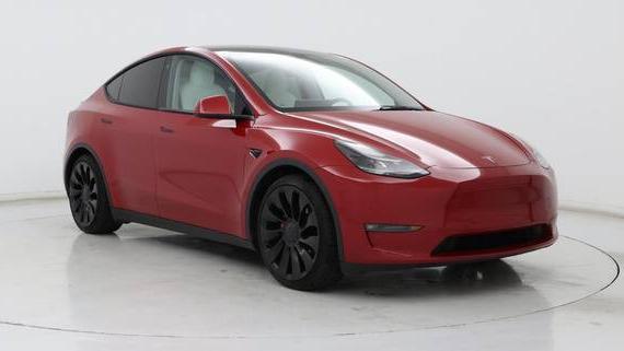TESLA MODEL Y 2022 7SAYGDEF4NF341657 image